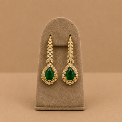 The Empress — Royal Emerald Jewelry Set