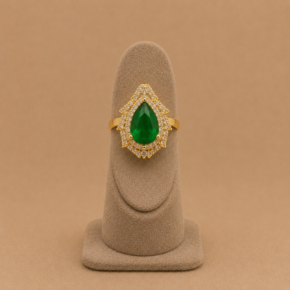 The Empress — Royal Emerald Jewelry Set